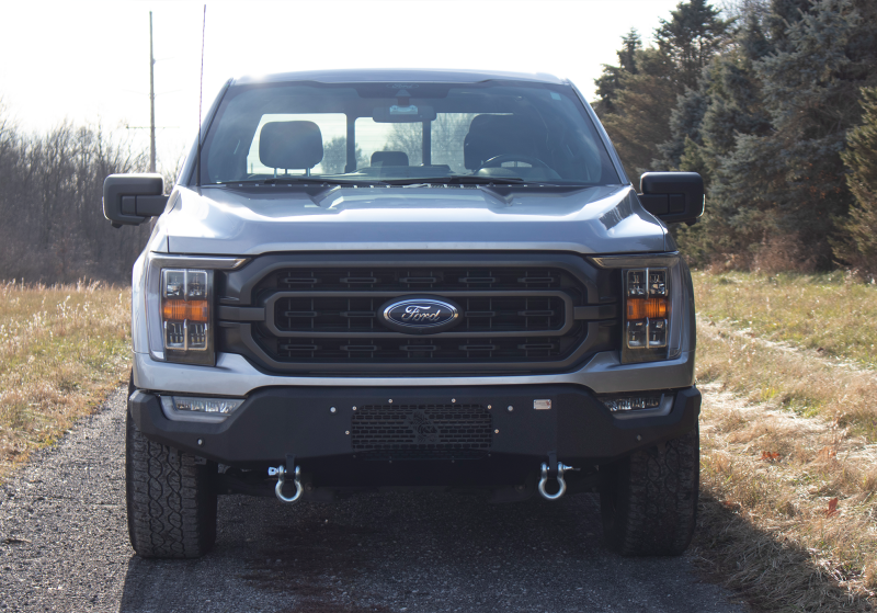Ford F150 Bumper - Front - Fishbone Offroad - Pelican FB22366 - Black - `21-`27